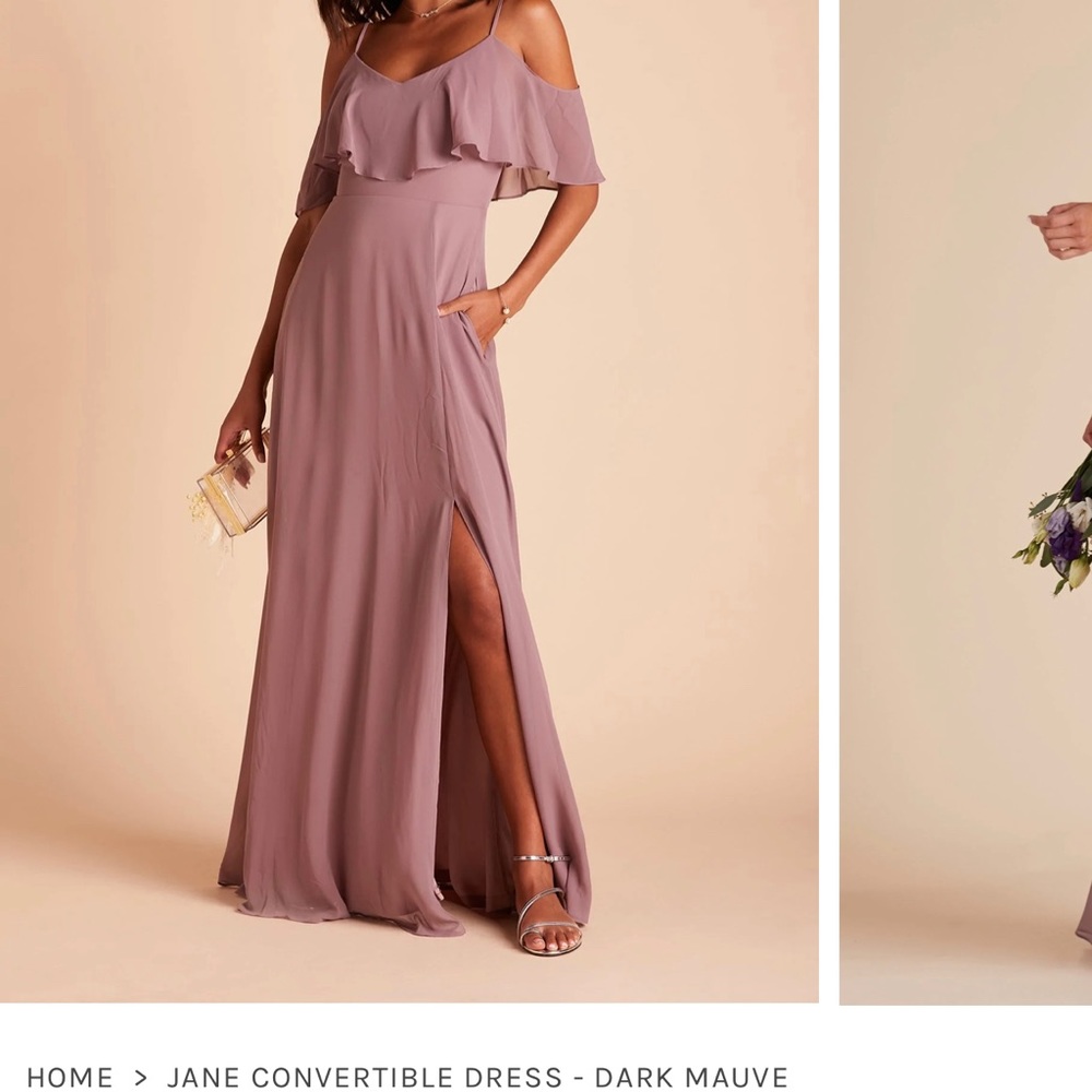Birdy Grey Dark Mauve Bridesmaid Dress